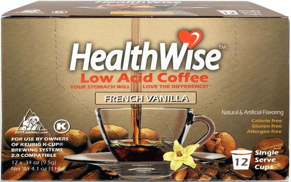 French Vanilla Low Acid Keurig K-Cups 1 Carton (12 cups)