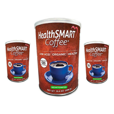 Low Acid Swiss Water Process Organic Decaf -- 99.9% Caffeine Free - 3 Pack FREE SHIPPING